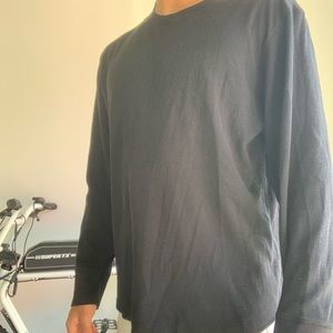 vintage gap long sleeve waffle fabric